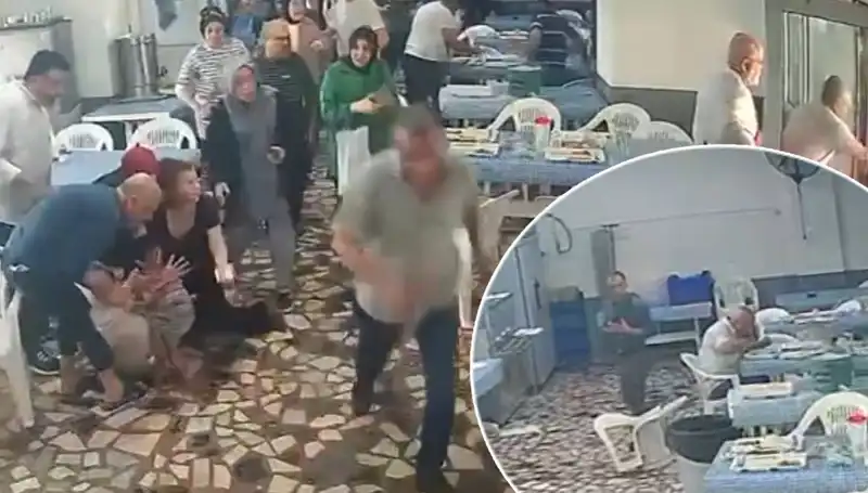 Yemekhanede Deprem Anı: Kimi Bayıldı, Kimi Kaçtı, O Yemeğini Bırakmadı!