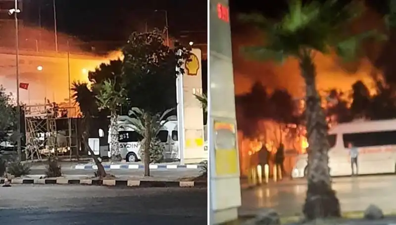 İzmir Otogarı'nda Tüyler Ürpertici Yangın: Panik ve Kaos Anları