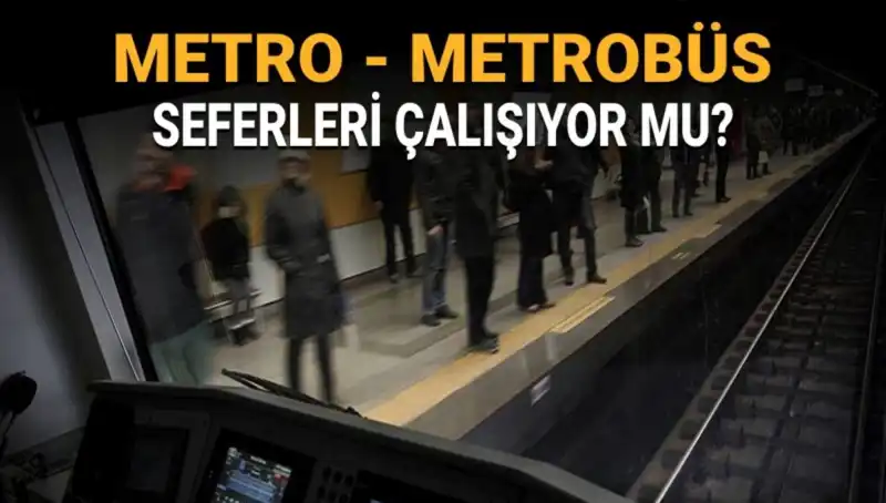 İstanbul'da Metrobüs ve Metro Seferleri Hakkında Son Durum: Grev Var mı?