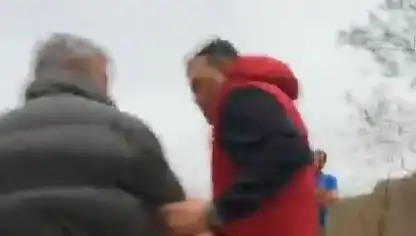 Sislerin İçinde Ölüm Tehlikesine Jandarmanın Müdahalesiyle Kurtuldular
