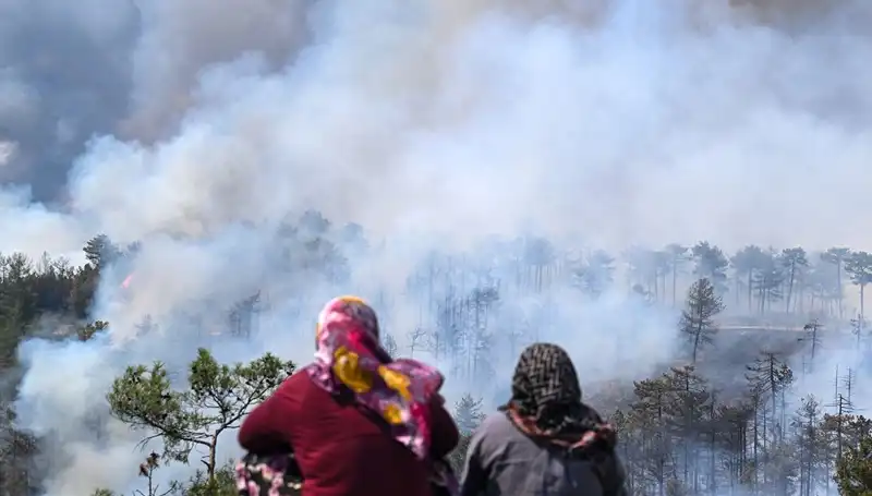 Bursa'daki Yangınlar Kontrol Altına Alındı, Hava Kirliliği Devam Edecek