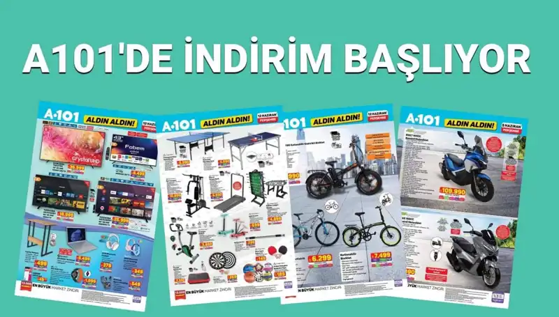 A101 12 Haziran Aktüel Kataloğu: Spor, Oyun ve Teknoloji Ürünleri Sizi Bekliyor!