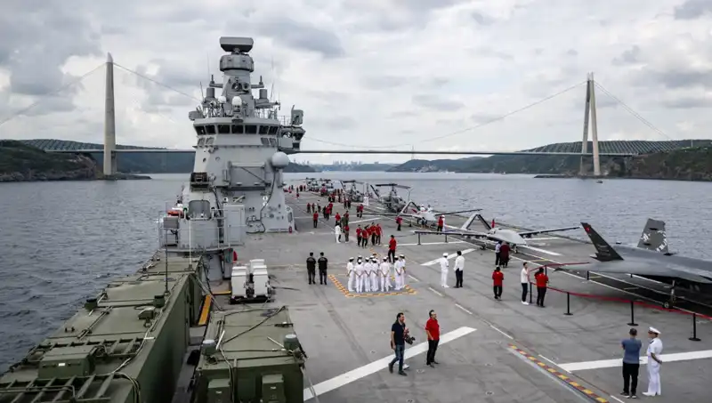 TCG Anadolu, Sarayburnu'ndan Doğu Akdeniz'e Uzandı: Yeni Bir Dönem Başladı