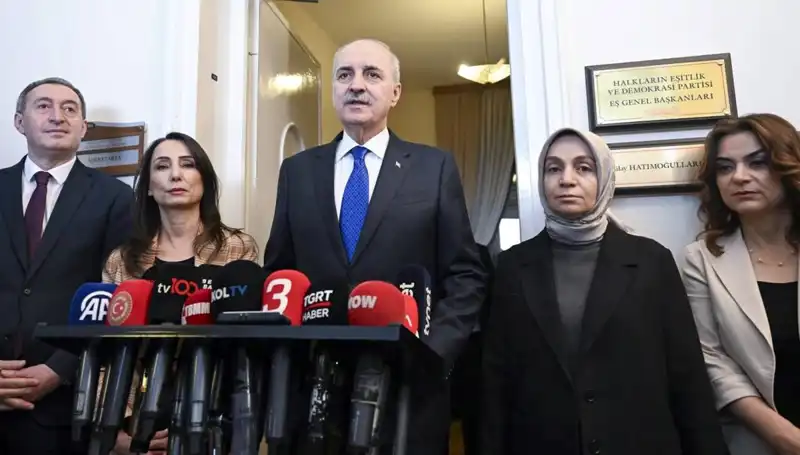 Numan Kurtulmuş, Siyasi Partilerle İlk Temaslarını Gerçekleştirdi