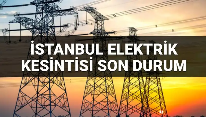 İstanbul’da 21 İlçede Elektrik Kesintisi: Kesinti Süresi ve Detaylar