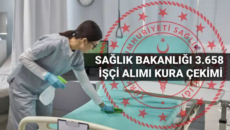 Sağlık Bakanlığı 3.658 İşçi Alımı Kura Tarihi 2025: Ne Zaman Çekilecek?