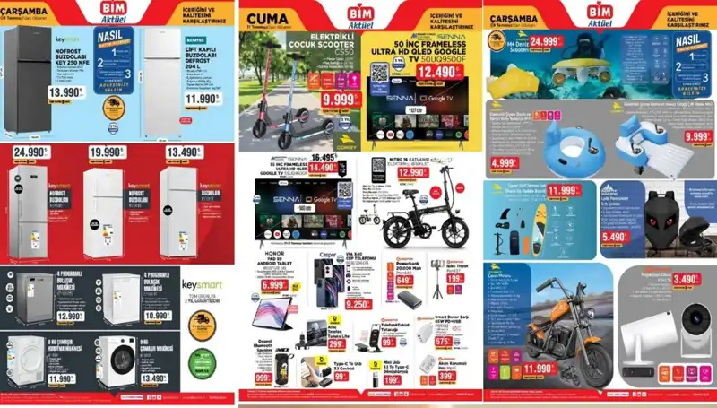 8-11 Temmuz'da BİM'in Aktüel Kataloğunda Neler Var?