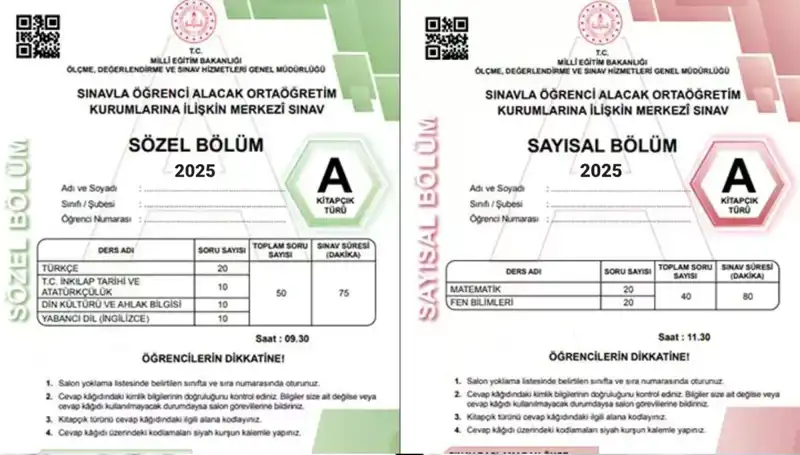 2025 LGS Sınavı: Soru ve Cevap Anahtarı Yayın Tarihleri Açıklandı