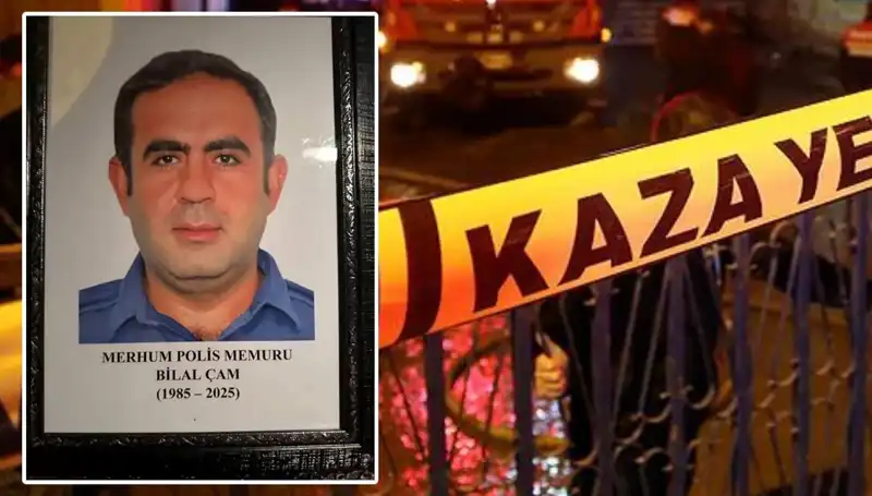 Trafik Kazasında Hayatını Kaybeden Polis Memuru, Tüm Türkiye'yi Yasa Boğdu